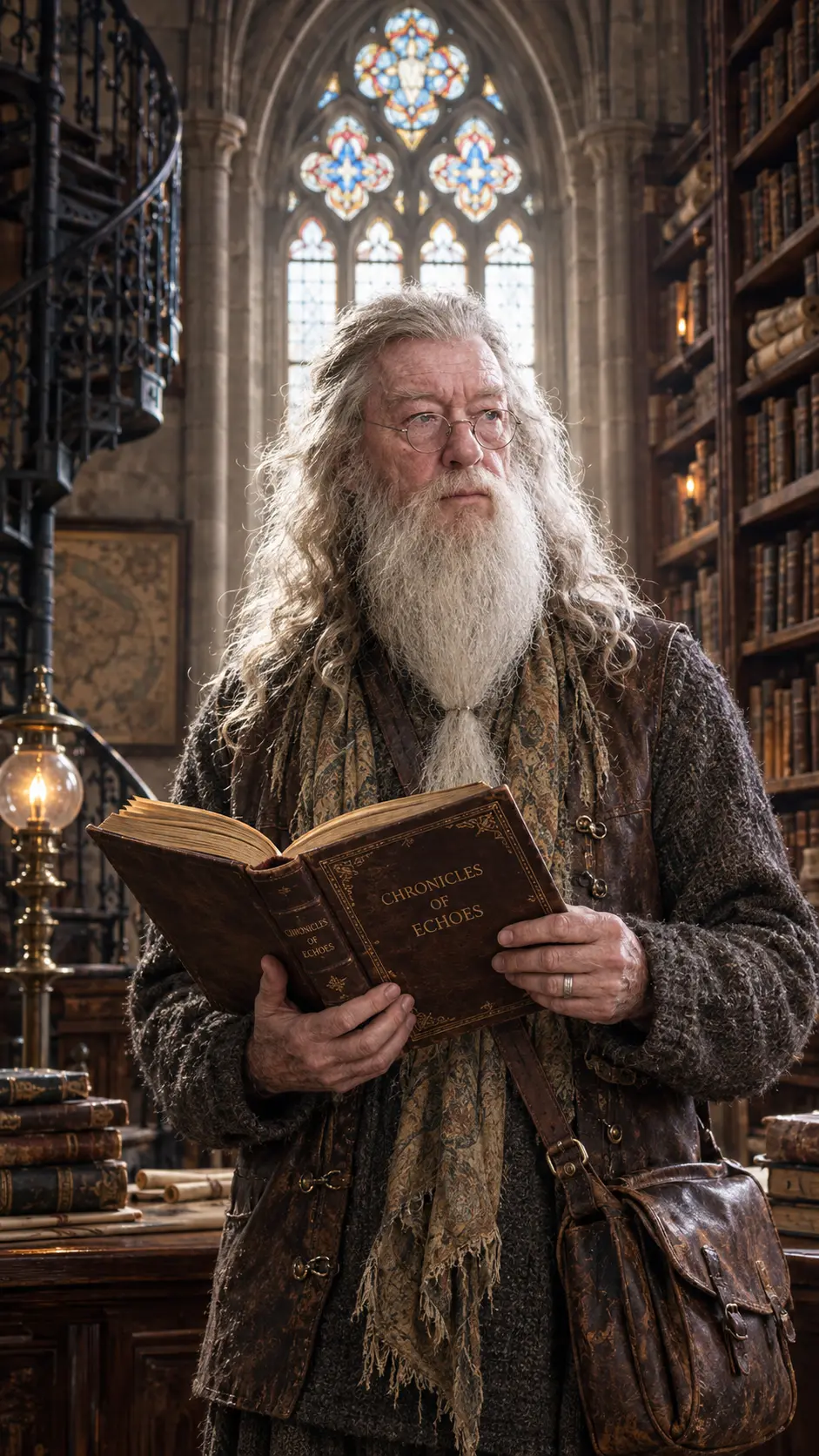 Medieval Scholar Portrait