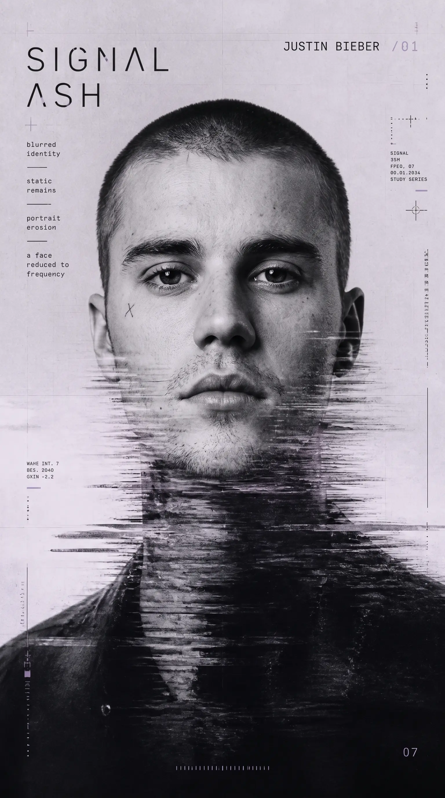 Justin Bieber Editorial Poster