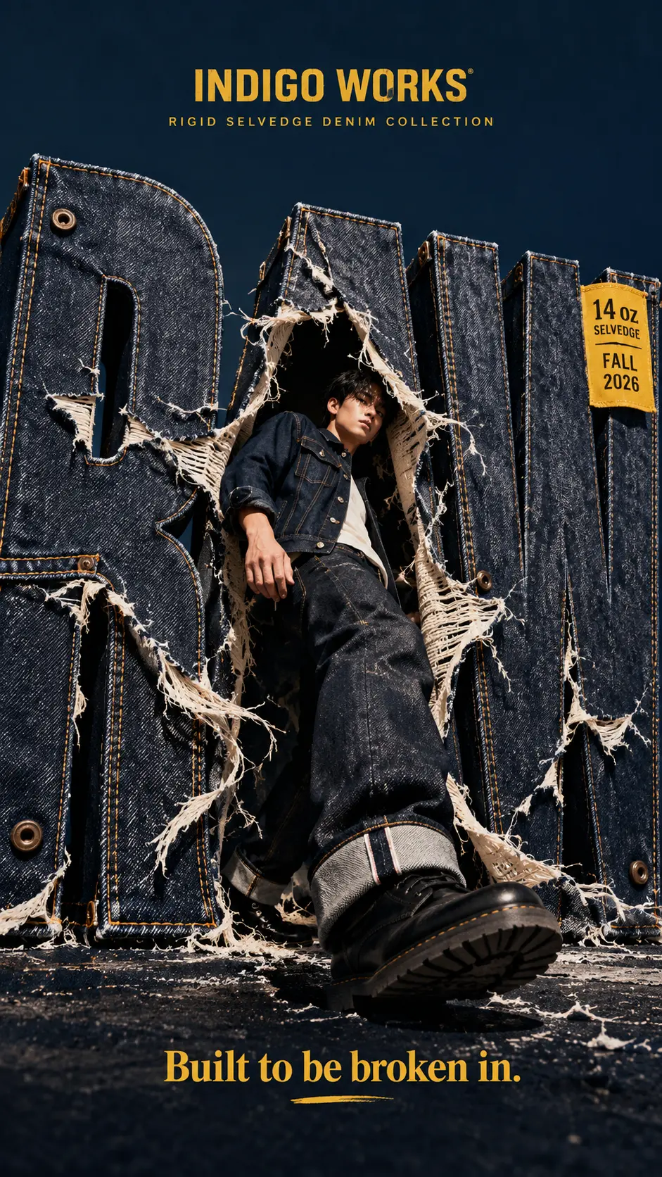 Selvedge Denim Product Ads