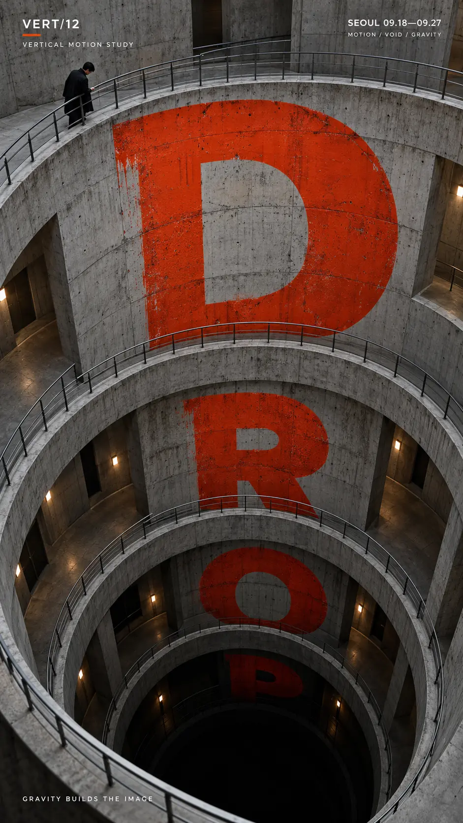 DROP Brutalist Surreal Image