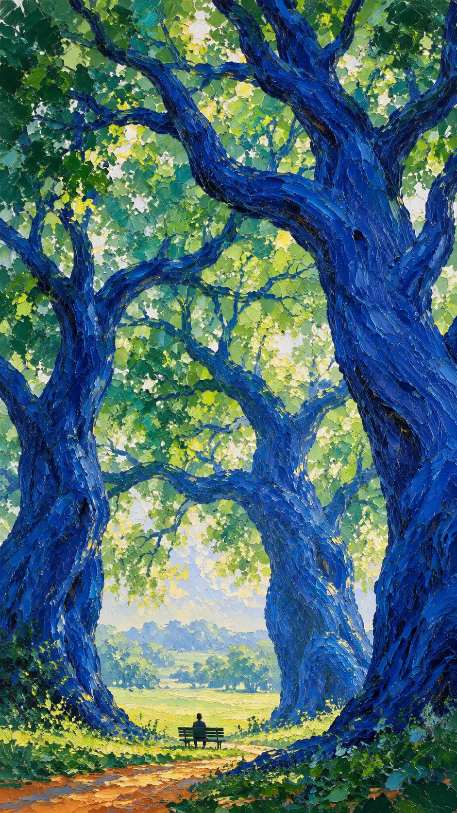 Oil Painting with Impasto Technique