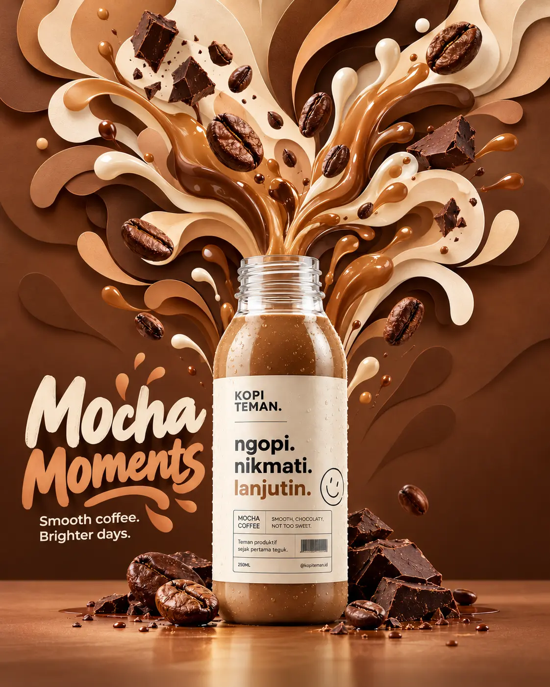 Drink Splash Poster